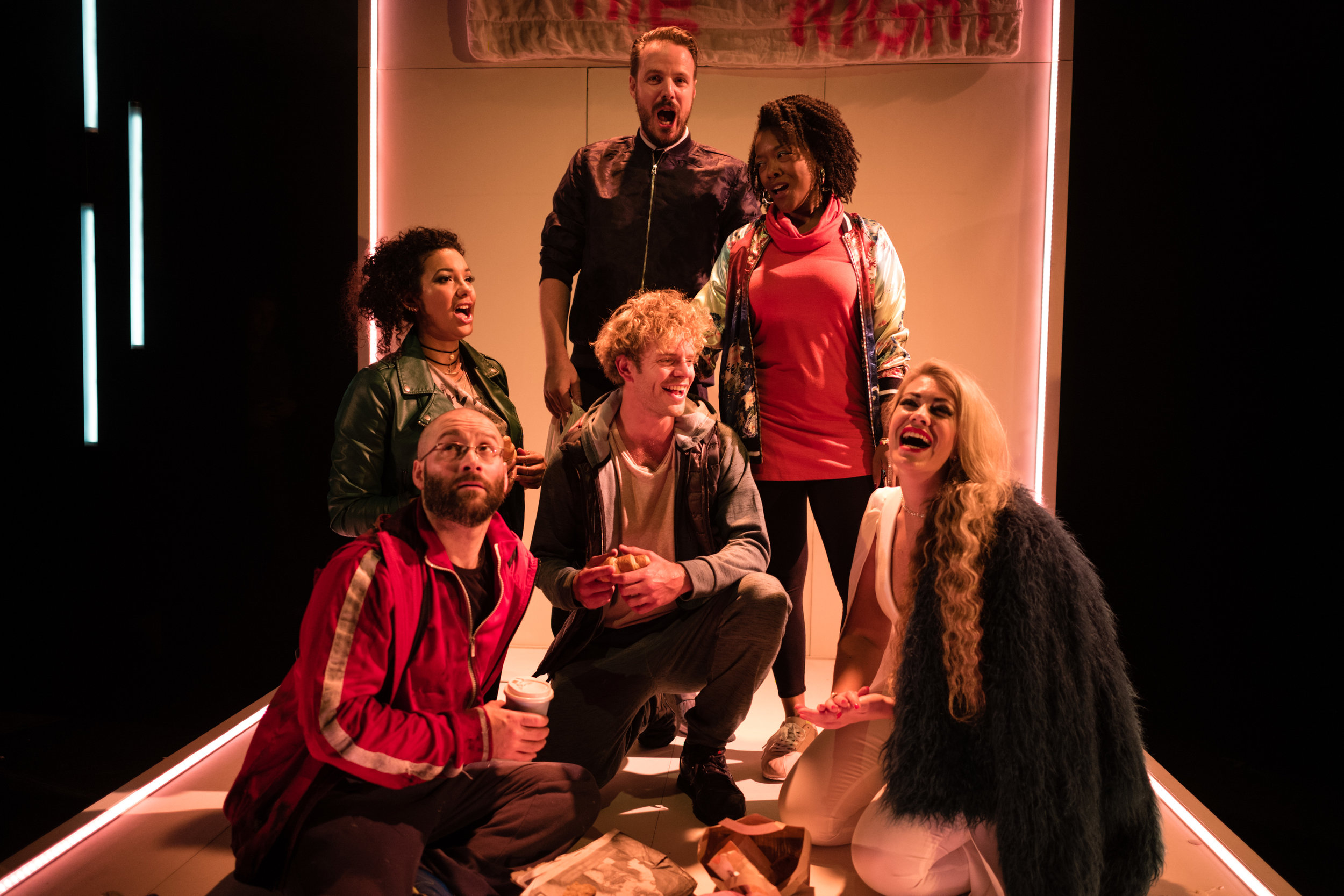 OperaUpClose. Felicity Buckland, Julian Debreuil, Tom Stoddart, Peter Kirk, Abigail Kelly, Fleur de Bray. By Christopher Tribble.jpg